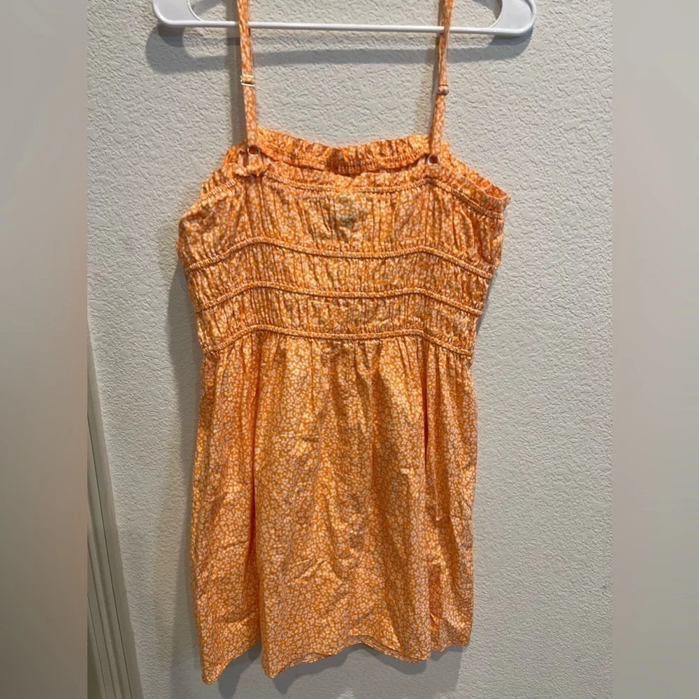 Wild Fable Summer Dress - orange floral - size medium